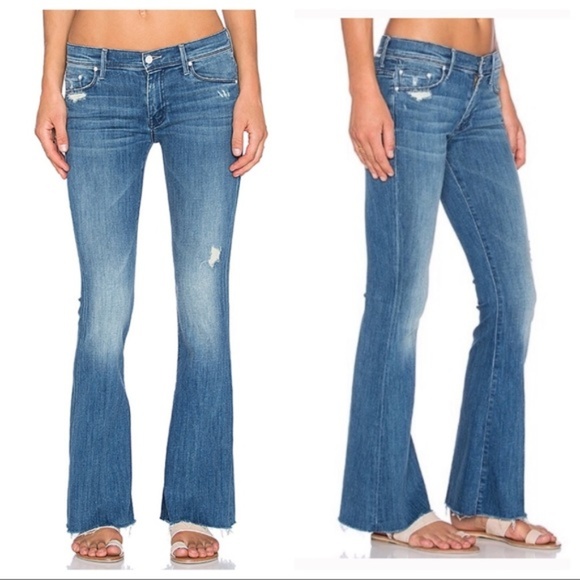 MOTHER Denim - MOTHER The Weekender Fray Jeans in Graffiti Girl